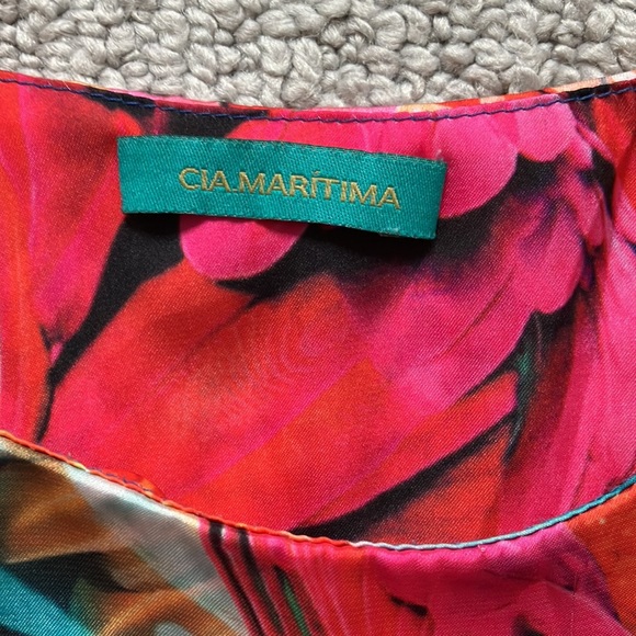 🌴 Cia Marítima Beach Style Romper. Size S/M - Picture 2 of 4